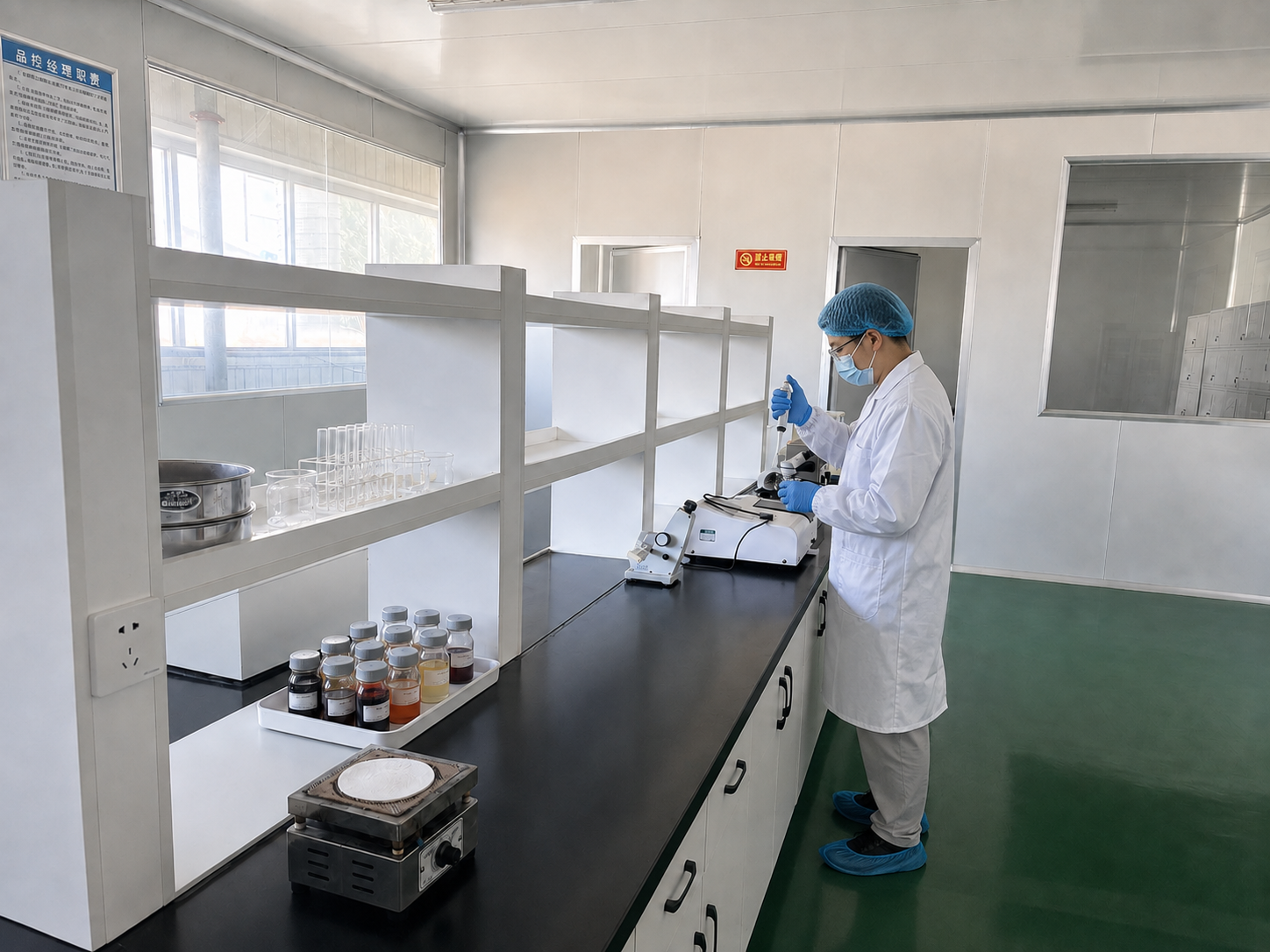 Laboratory development and seasoning sample testing at Shandong Tianling Food